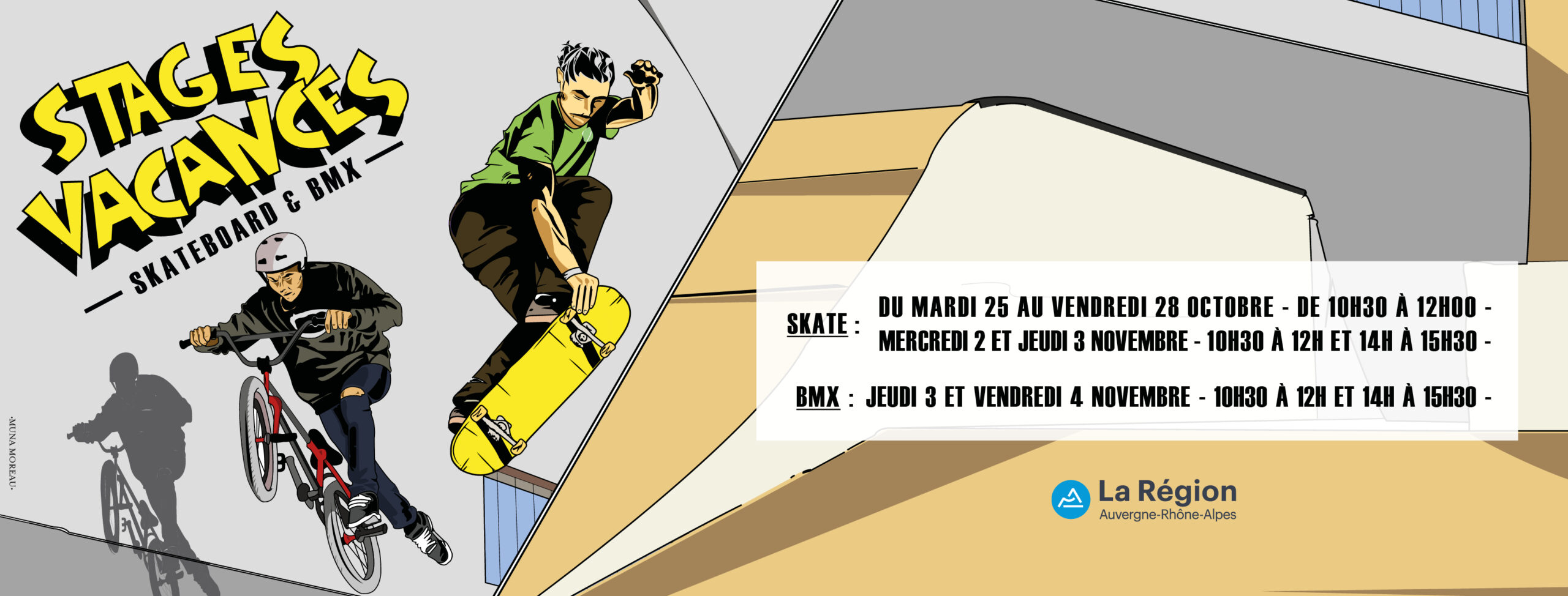 STAGES VACANCES AUTOMNE (Skate / BMX)