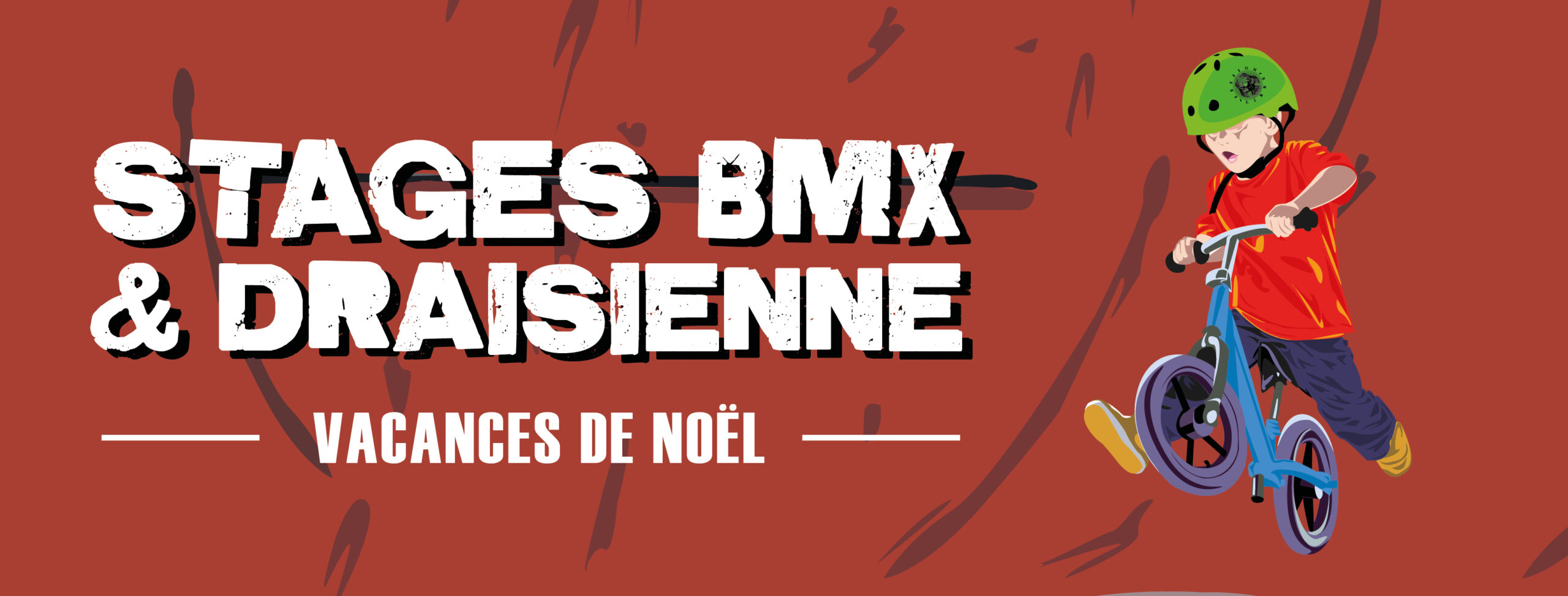 STAGES DRAISIENNE (3 – 5 ans) & BMX (6 – 8 ans)