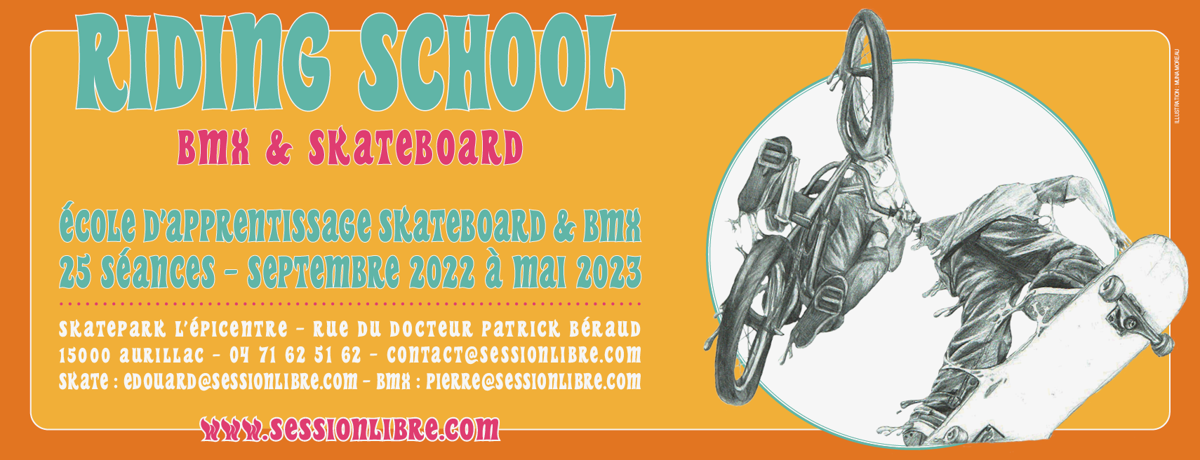 Riding School 2023 – 2024 (Skate / BMX)